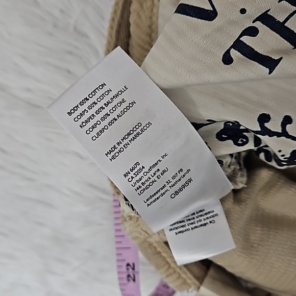 Free People We The Free The London Calling Low Rise Tapered Leg Tapioca - Picture 10 of 16